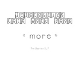 Interactive Core Word Book - MORE