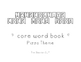 Interactive Core Word Book - Pizza Theme