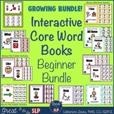 Interactive Core Word Books- Beginner Bundle (Part 1)