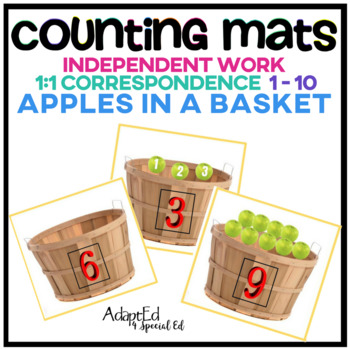 Preview of Interactive Counting Mats: Apples in a Basket