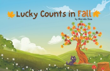 Preview of Interactive Counting Story Book "Lucky Counts in Fall"