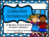 Interactive Daily Calendar Notebook