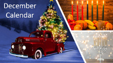 Interactive December 2023 Calendar (Special Education, Pre
