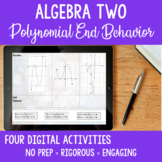 Interactive Digital Activities Polynomial Functions End Be