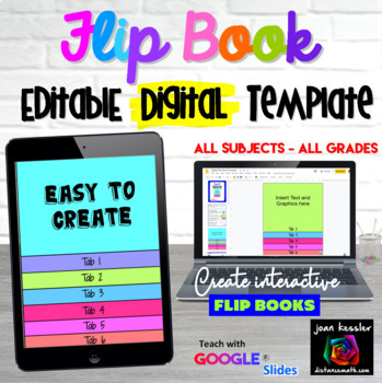 Interactive Digital Flip-book Template