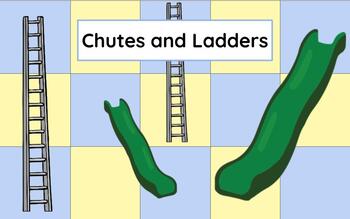 Preview of Interactive Digital Game Board: Chutes and Ladders for any Subject
