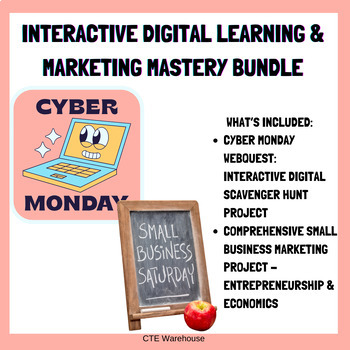 Preview of Cyber Monday & Small Business Saturday- Marketing Mastery Bundle
