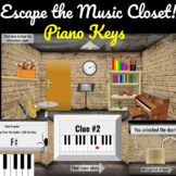 Interactive Digital Music Escape Room - Piano Key Recognit