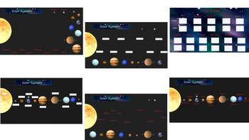 Preview of Interactive Digital Solar System Activity