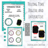 Interactive Digital Telling Time- Common Core lesson