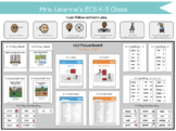 Interactive, Digital Unique Learning System Focus Boards: October