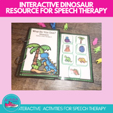 Interactive Dinosaur Activities for Speech Therapy