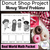 Real World Math Project | Counting Money Packet for 2nd Grade
