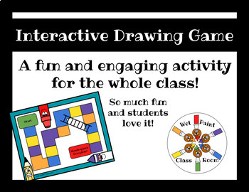 Interactive Drawing Game by Wet Paint Classroom | TpT