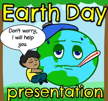 Preview of Interactive Earth Day and Conservation Presentation