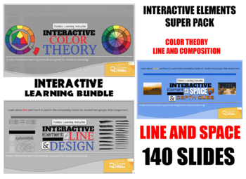 Preview of Interactive Elements Super Pack!  Color, Line & Composition, Space & Depth Cues