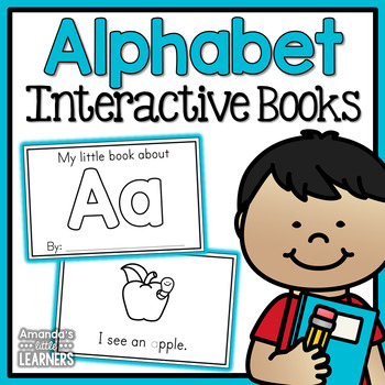 Preview of Interactive Alphabet Books