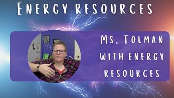 Preview of Interactive Energy Resources Presentation - Renewable & Non-Renewable Energy Exp