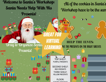 Preview of Interactive Executive Functioning X-MAS BUNDLE: Sorting, Time Mng., Schedule, VP