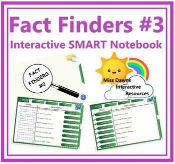 Preview of Interactive Fact Finder Activity Set 3 for IWB