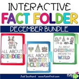 Interactive Fact Folder - December Bundle (Winter Holidays