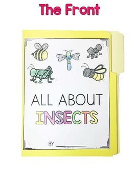 Interactive Fact Folder - Insects by Jodi Southard | TPT