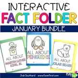 Interactive Fact Folder - January Bundle (Penguins, Polar 