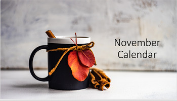 Preview of Interactive Fall Calendars (for each day of school) SpecEd, K, ESL, Life Skills