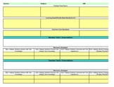Interactive Fifth Grade Science Lesson Plan Template-Florida