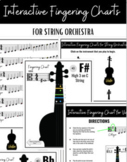Interactive Fingering Charts for String Orchestra
