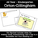 Interactive Flipchart for Kindergarten Orton-Gilllingham