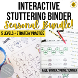 Interactive Stuttering Binder SEASONAL BUNDLE