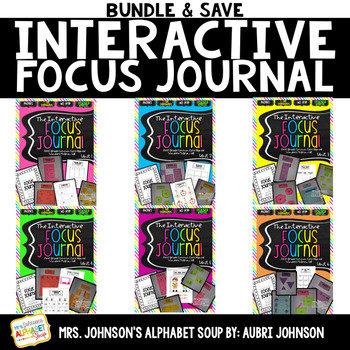 Preview of Interactive Focus Journal: Bundle & Save