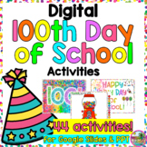 Digital 100th Day of School Counting Activities for Intera