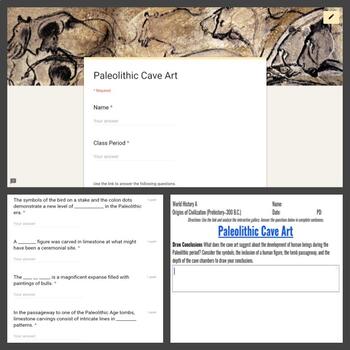 Interactive Gallery Paleolithic Cave Art By Tech That Teaches TpT   Original 4612048 3 