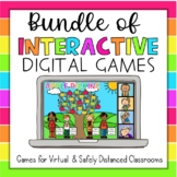 Interactive Games Bundle Distance Learning Google Slides