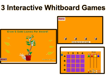 Preview of Interactive Games for the Smartboard