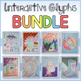 Interactive Glyphs Bundle | Art + Writing Activities - 50%