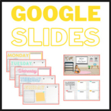 Interactive Google Slide Template - Distance Learning Friendly
