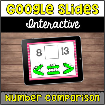 Preview of Interactive Google Slides™: Comparing Numbers within 20 | Distance Learning FREE