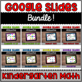Interactive Google Slides™: Kindergarten Math BUNDLE | Dis
