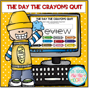The Day the Crayons Quit coloring sheet