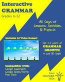 Interactive Grammar Curriculum - 80-Days of Lessons, Proje