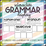 Interactive Grammar Display