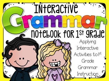 Preview of Interactive Grammar Notebook ~ Grammar/Mechanics for 1st Grade CCSS