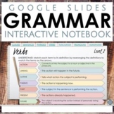 Interactive Grammar Notebook for Google Slides