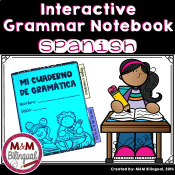 Preview of Interactive Grammar Notebook in Spanish