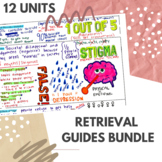 Retrieval Guides Bundle | AP Psychology | Block Schedule &