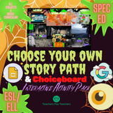 Interactive Halloween Reader-Directed Story and Choice Board