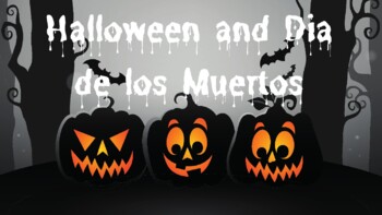 Preview of Interactive Halloween and Dia de los Muertos Presentation